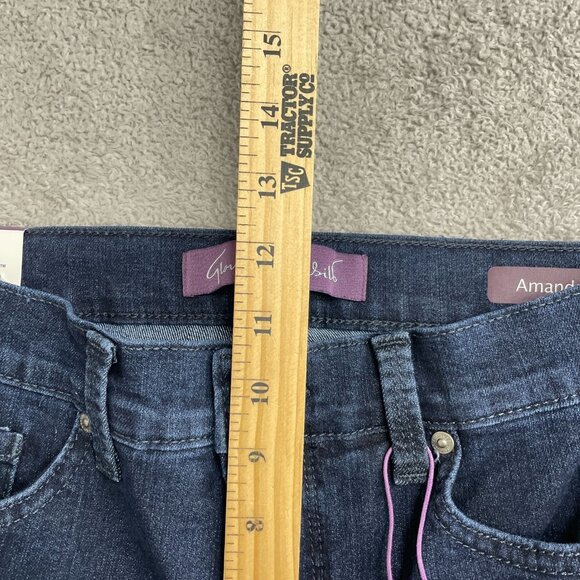 NEW Gloria Vanderbilt Amanda Slimming Jeans Women's Size 4 Blue Dark Wash - Picture 6 of 12